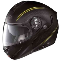 X-Lite X-1003 Tourer N-Com Hjälm Svart Gul XS