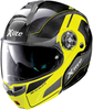 X-lite X-1004 Ultra Carbon Charismatic N-Com Hjälm Svart Gul XS