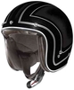 X-lIte X-201 Caliente Demi Jet hjälm Svart M