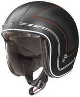 X-lIte X-201 Caliente Demi Jet hjälm Svart S