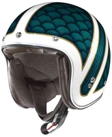 X-lIte X-201 Santa Monica Demi Jet hjälm Grön 2XL