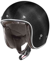 X-Lite X-201 Ultra Carbon Puro Demi Jet hjälm kol XS