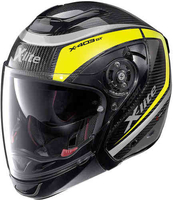 X-Lite X-403 GT Ultra Cabon Meridian N-Com Hjälm Svart Vit Gul M