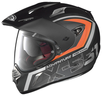X-Lite X-551 GT Adventure N-Com Hjälm,  svart-orange,  storlek S