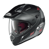 X-Lite X-551 GT Calama N-Com,  svart-röd,  storlek M