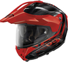 X-Lite X-552 Ultra Carbon Hillside N-Com Hjälm,  svart-röd,  storlek L för män