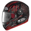 X-Lite X-603 Mask N-Com Hjälm Svart Röd M