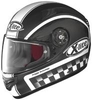 X-Lite X-603 Ride N-Com Black Matt Hjälm Svart Vit XS