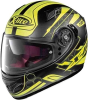 X-Lite X-661 Honeycomb N-Com Hjälm Svart Gul S
