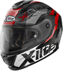 X-Lite X-903 Ultra Carbon Barrage N-Com Hjälm,  svart-vit-röd,  storlek L