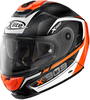 X-lite X-903 Ultra Carbon Cavalcade N-Com Hjälm,  svart-vit-orange,  storlek XS