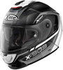 X-lite X-903 Ultra Carbon Cavalcade N-Com Hjälm Svart Vit Silver M