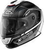 X-lite X-903 Ultra Carbon Cavalcade N-Com Hjälm,  svart-vit-silver,  storlek XS