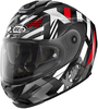 X-Lite X-903 Ultra Carbon Creek N-Com Hjälm,  svart-vit-röd,  storlek M