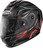X-Lite X-903 Ultra Carbon Elektra N-Com Hjälm,  svart-röd,  storlek M