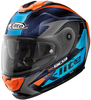 X-Lite X-903 Ultra-Carbon Nobiles N-Com Hjälm,  blå-orange,  storlek S