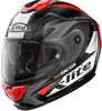 X-Lite X-903 Ultra-Carbon Nobiles N-Com Hjälm,  svart-röd,  storlek XL