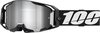 100 Percent Armatic Black,  goggles mirrored