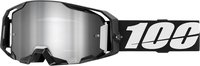 100 Percent Armatic Black,  goggles mirrored