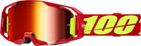 100 Percent Armatic Black,  goggles mirrored
