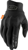 100 Percent Cognito,  gloves,  color: Black,  size: M