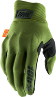 100 Percent Cognito,  gloves,  color: Green/Black,  size: L