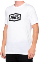 100 Percent Essential,  t-shirt,  color: White/Black,  size: M