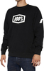 100 Percent Icon,  pullover,  color: Black,  size: XXL