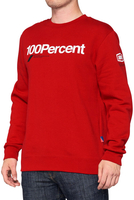 100 Percent Manifesto,  sweatshirt,  color: Red/White,  size: L
