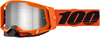 100 Percent Racecraft 2 Neon Orange,  goggles mirrored
