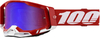 100 Percent Racecraft 2 Red,  goggles mirrored