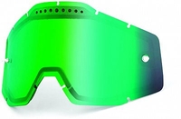 100 Percent replacement dual lens,  mirrored