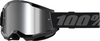 100 Percent Strata 2 Black,  goggles mirrored kids