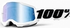 100 Percent Strata 2 Everest S22,  goggles mirrored