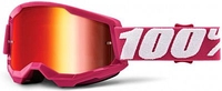 100 Percent Strata 2 Fletcher S21,  goggles mirrored