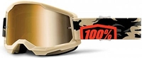 100 Percent Strata 2 Kombat S21,  goggles mirrored