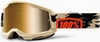 100 Percent Strata 2 Kombat S22,  goggles mirrored