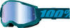 100 Percent Strata 2 Stone,  goggles mirrored