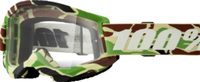 100 Percent Strata 2 War Camo,  goggles