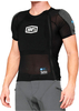 100 Percent Tarka,  protector shirt shortsleeve,  color: Black/Grey,  size: XXL