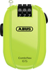Abus Combiflex StopOver/Break/Rest/Trip,  cable lock,  color: Neon-Yellow,  size: 65 cm