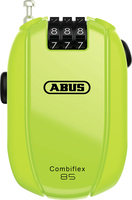 Abus Combiflex StopOver/Break/Rest/Trip,  cable lock,  color: Neon-Yellow,  size: 85 cm
