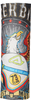 Acerbis 73 Club,  multifunctional headwear,  color: Grey/White/Red/Blue,  size: One Size