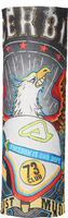 Acerbis 73 Club,  multifunctional headwear,  color: Grey/White/Red/Blue,  size: One Size