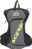 Acerbis Acqua Logo,  hydration backpack,  color: Grey/Black/Neon-Yellow,  size: 5 L