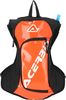Acerbis Acqua Logo,  hydration backpack,  color: Orange/Black/White,  size: 5 L