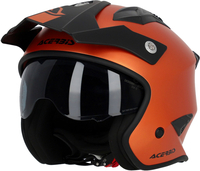 Acerbis Aria Metallic,  open face helmet,  color: Matt-Orange,  size: XS