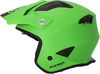 Acerbis Aria Solid,  open face helmet,  color: Matt Neon-Green/Black,  size: XS