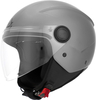 Acerbis Brezza Metallic,  open face helmet,  color: Matt-Dark Grey,  size: XS