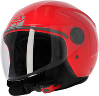Acerbis Brezza,  open face helmet,  color: Red,  size: XL